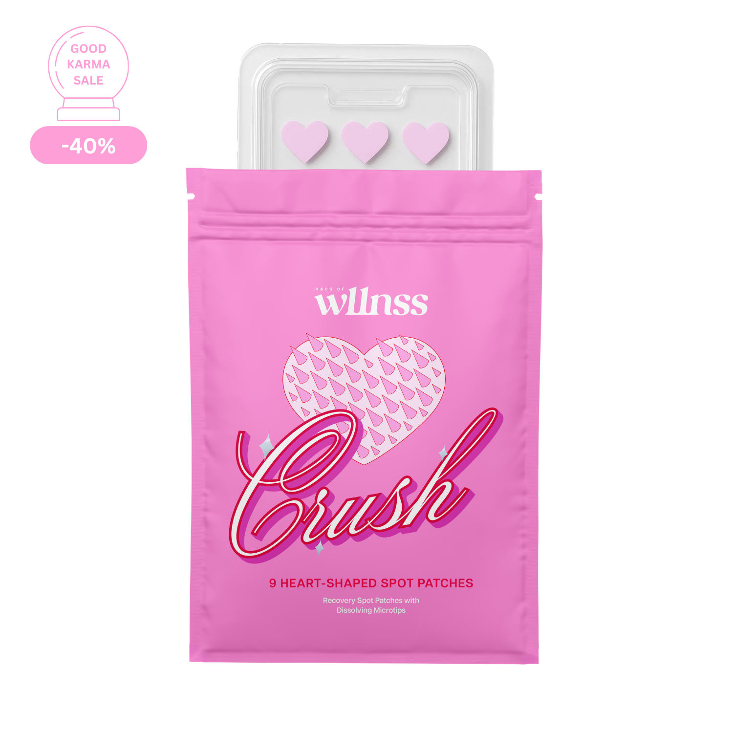 Crush - Spuogų lipdukai su mikro adatėlėmis