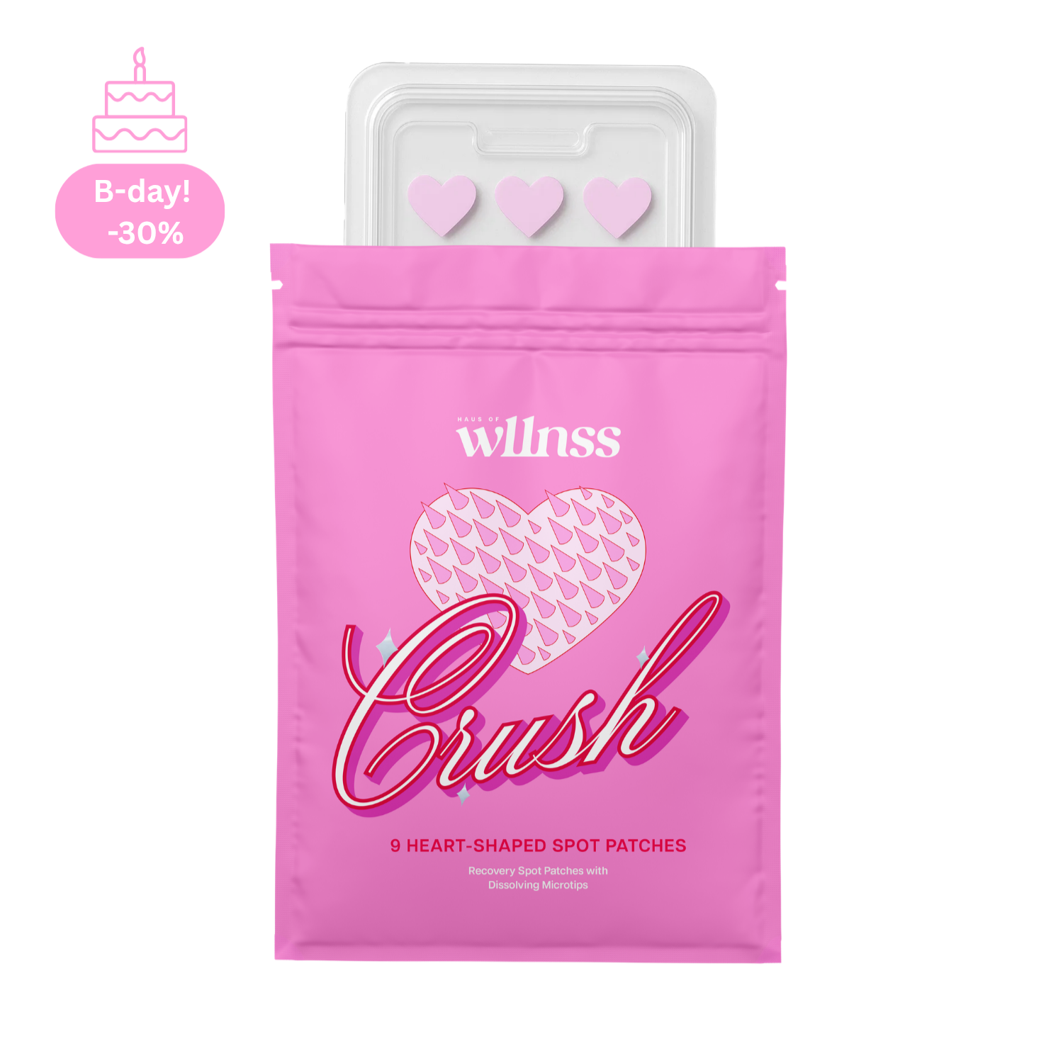 Crush - Spuogų lipdukai su mikro adatėlėmis