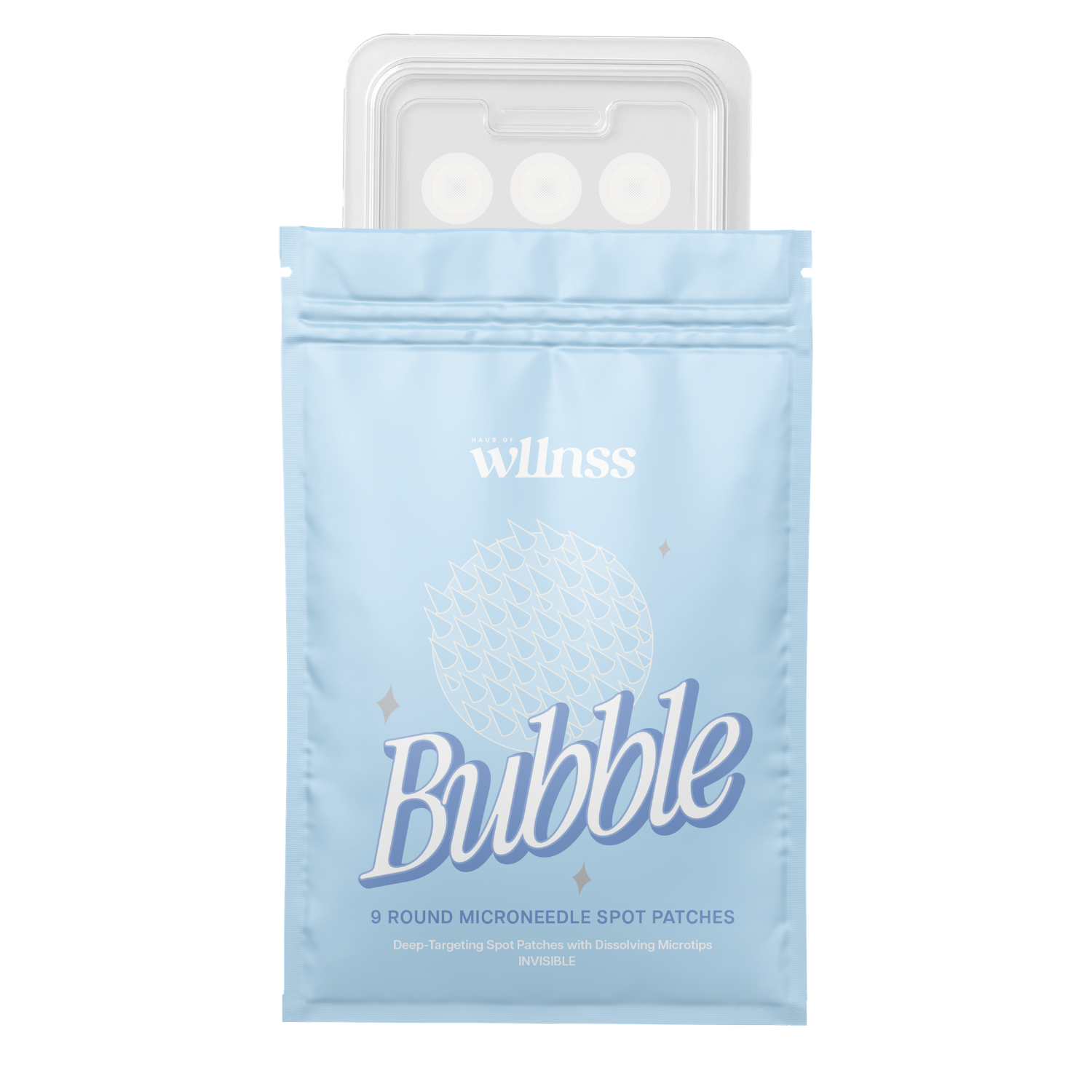 Bubble - Spuogų lipdukai su mikro adatėlėmis
