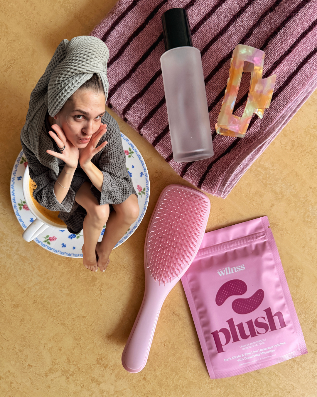 Plush Full-Face Smoothing Set